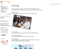 Tablet Screenshot of helpincooking.com